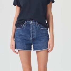 Agolde Blue Jean Shorts